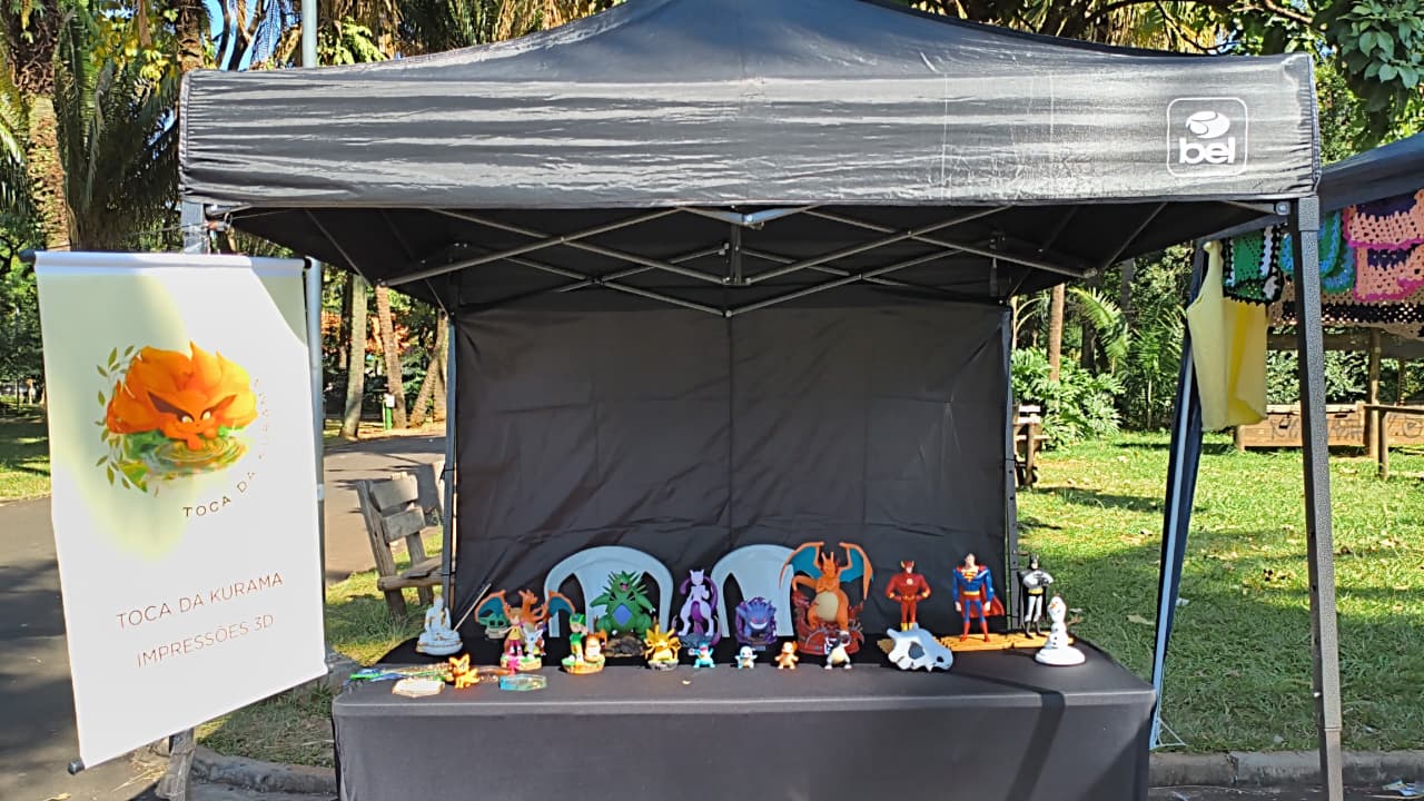 Toca da Kurama em feira de economia criativa